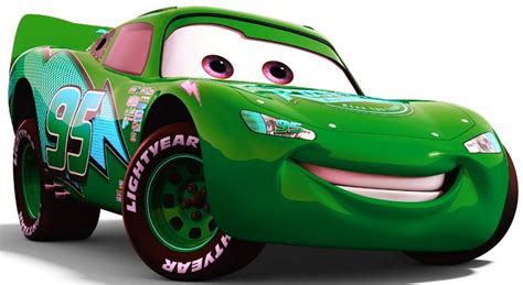 Lightning Mcqueen Green Car