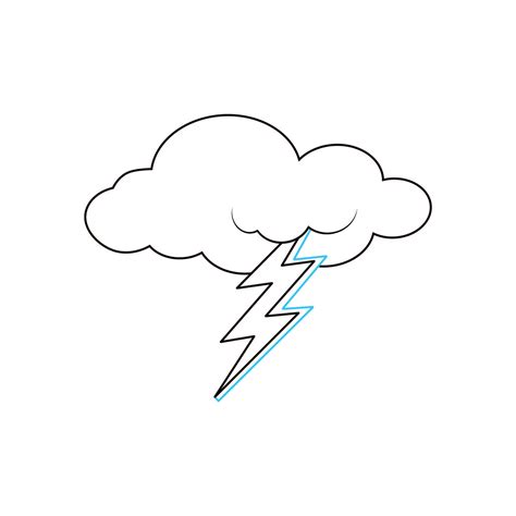 Lightning Picture Drawing