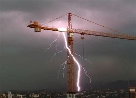 Lightning Strike Crane