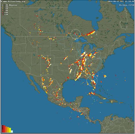 lightning strikes map