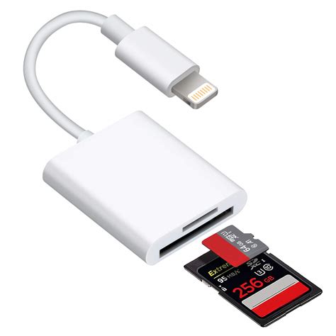 Apple Lightning to SD Card Camera Reader