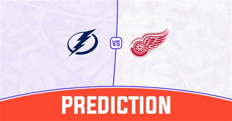 lightning vs red wings prediction