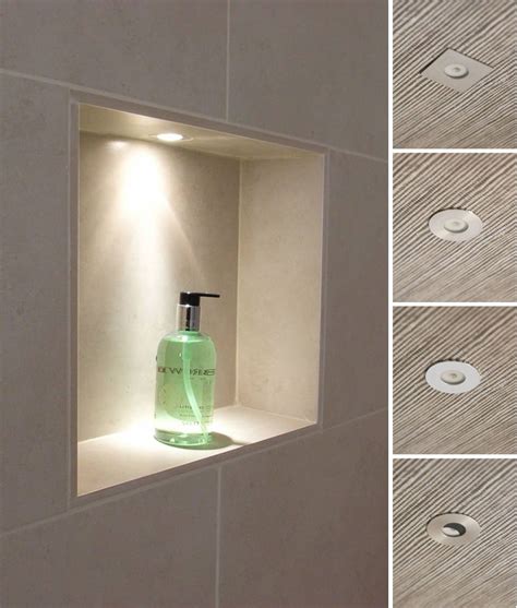 Lights Shower Niche