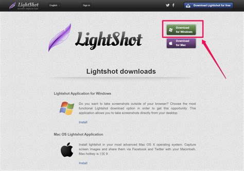 Lightshot Download Windows