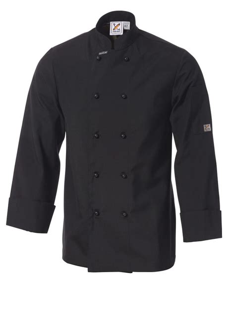 Lightweight Chef Jacket Black