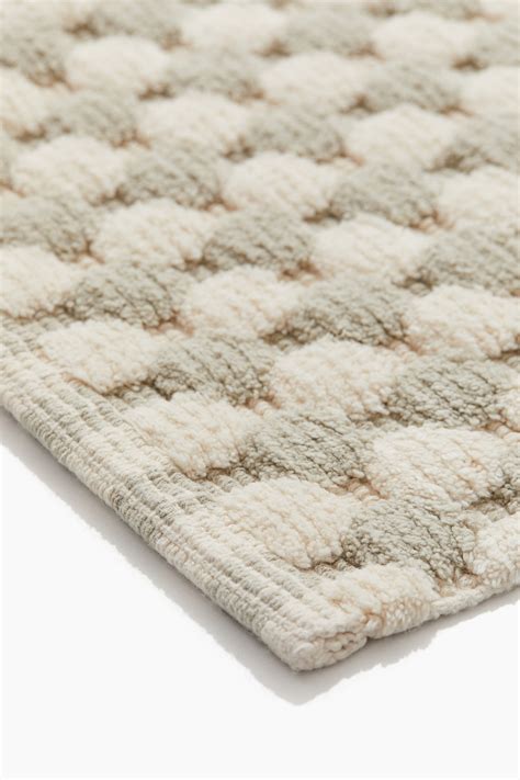 Lightweight Cotton Bath Mat