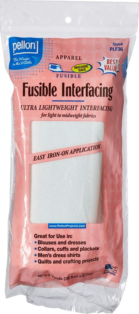 lightweight fusible interfacing