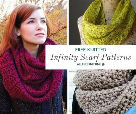 Lightweight Infinity Scarf Knitting Pattern