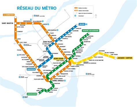 ligne de metro montreal