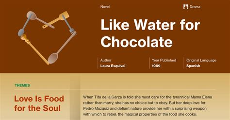like water for chocolate study guide