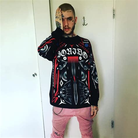 lil peep clothing style