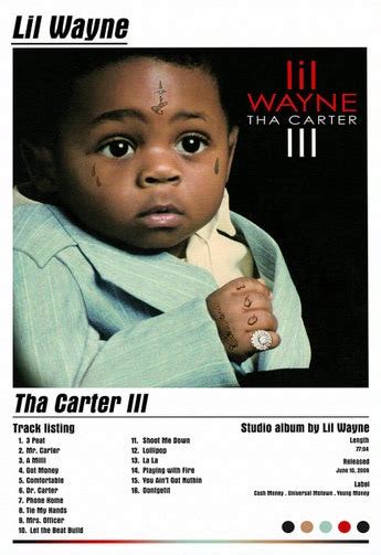 lil wayne tha carter 3 wiki