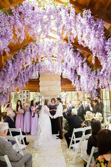 25 Beautiful Purple Wedding Bouquets We Love purpleweddingflowers