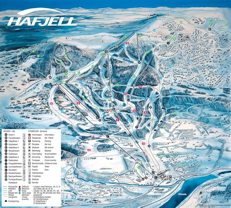 lillehammer ski map