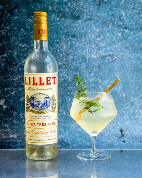 lillet blanc and gin cocktails