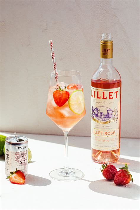 lillet rose spritzer