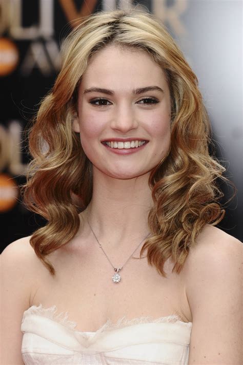 lily james actress age