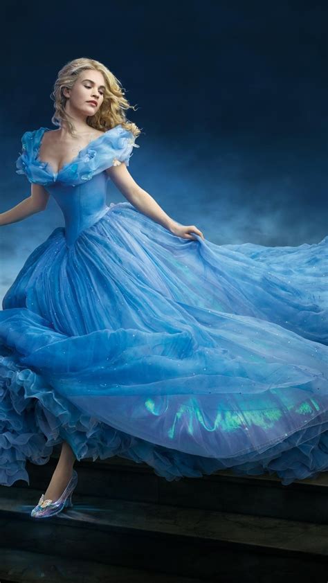 lily james cinderella dress