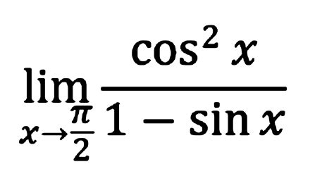 Exploring the Limit of cos 2x cos x sin x