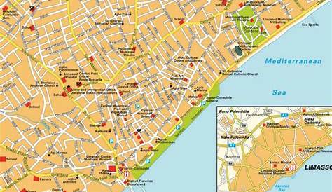 Cyprus Map Google Limassol