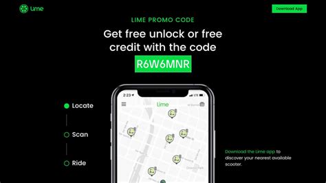 Lime App Promo Code