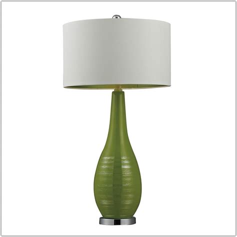 lime green bedside lamps