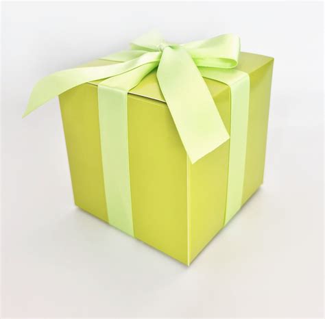 Lime Green Gift Boxes