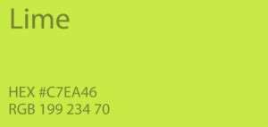 lime green html code