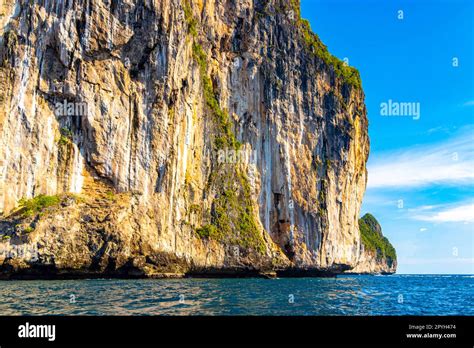 limestone cliffs Phi Phi Islands