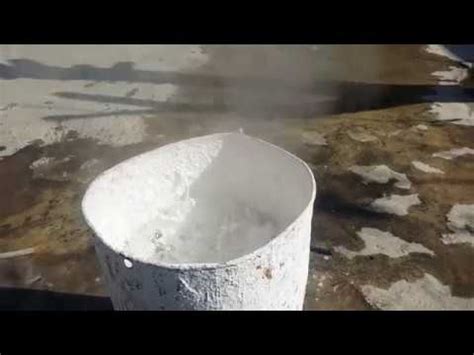 limestone reaction with water