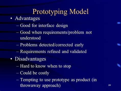 limitations of rapid prototyping