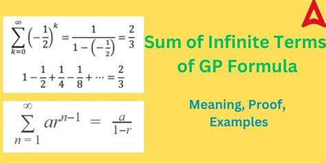 Limiting Sum of a GP YouTube