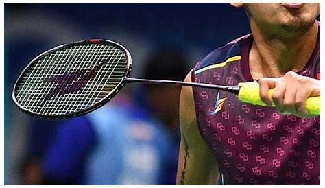 Lin Dan's racket in 2008 | Badminton, Badminton racket, Badminton smash