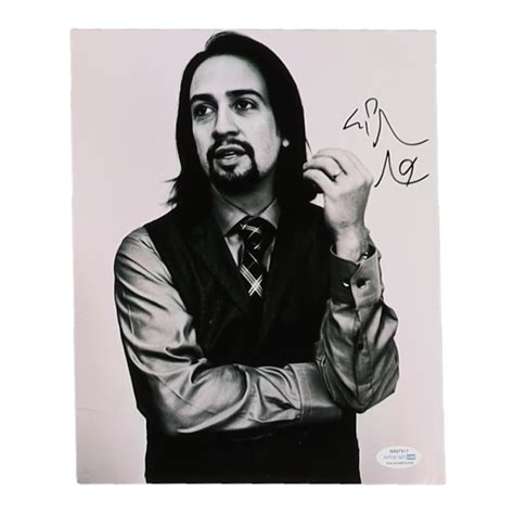 lin manuel miranda signed
