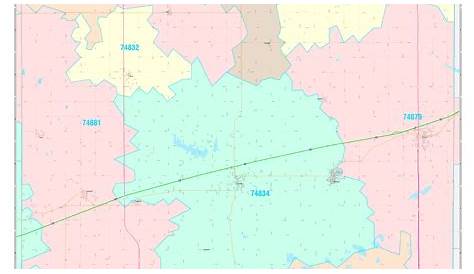 Lincoln County Oklahoma Map - Osiris New Dawn Map