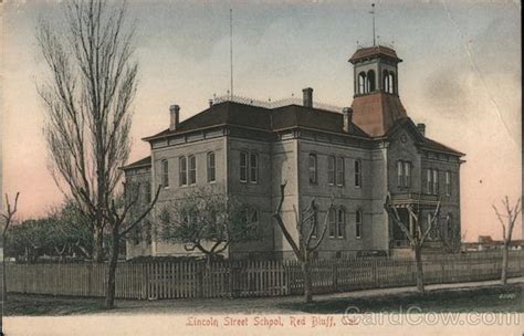 lincoln street school red bluff