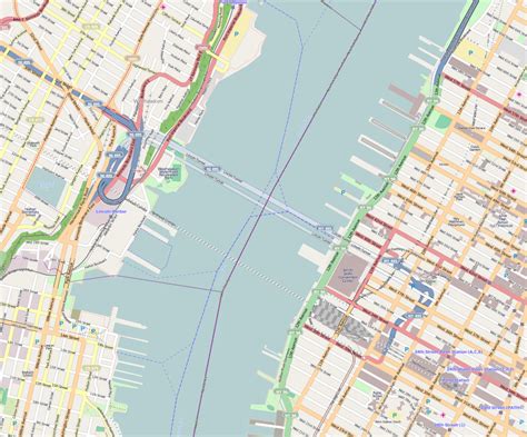 lincoln tunnel nyc map