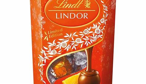 Lindt Lindor Milk Orange Chocolate Bar | Ocado