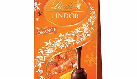 Lindt Lindor Orange Milk Chocolate Truffles 200g- Buy Online in Greece
