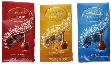 Lindt Lindor Holiday Truffles | Lindor chocolate flavors