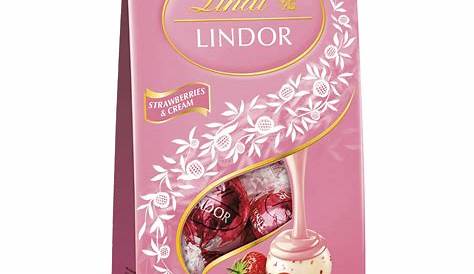 Lindor's dreamy strawberries & cream truffles are back for a limited