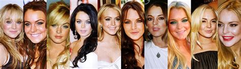 lindsay lohan over the years