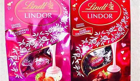 Lindt Lindor Red Velvet Truffles - The Junk Food Aisle