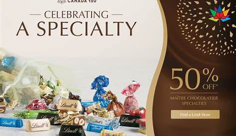 Lindt Chocolate Canada Sale: FREE Lindt Excellence 100g with $20