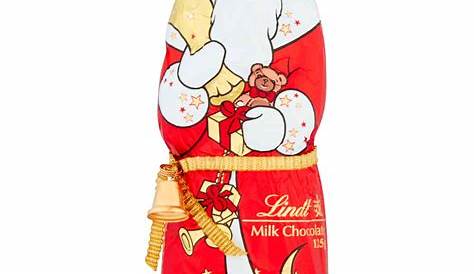 Lindt milk chocolate father Christmas in foil Stock Photo: 64497435 - Alamy