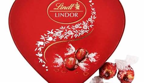 Lindt LINDOR Heart Box Milk 160g | Approved Food