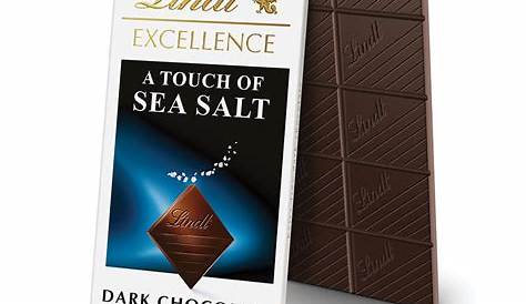 Lindt Excellence Sea Salt Dark Chocolate Candy Bar, 3.5 oz. - Walmart
