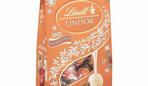Lindt Lindor Snickerdoodle Chocolate Holiday Truffles - Shop Candy at H-E-B