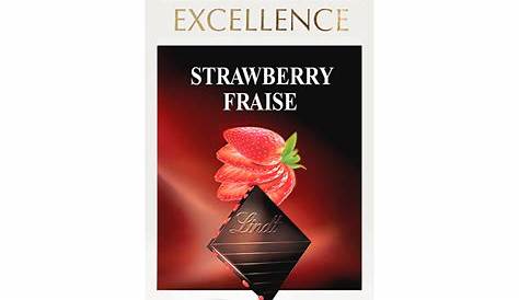 Lindt Reveals Limited-Edition Dark Strawberry Chocolate, Strawberries