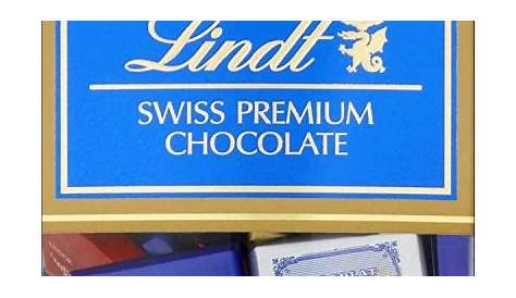 Lindt Swiss Premium Chocolate Napolitains Assorted Chocolates Box